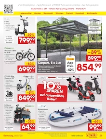Klapprad im Netto Marken-Discount Prospekt "Aktuelle Angebote" mit 56 Seiten (Duisburg)