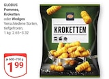 Pommes im Angebot bei GLOBUS in Neubrandenburg Pommes Angebote von Globus bei GLOBUS Neubrandenburg für 1,99 €
