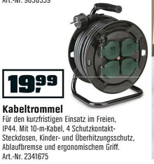 Kabeltrommel bei OBI in Magdeburg Kabeltrommel im Angebot bei OBI Magdeburg für 19,99 €