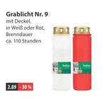 Grablicht Nr. 9 Angebote bei V-Markt Regensburg für 2,89 €
