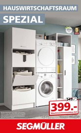 Aktueller Segmüller Prospekt mit Bad-Accessoires, "Hauswirtschaftsraum Spezial", Seite 1