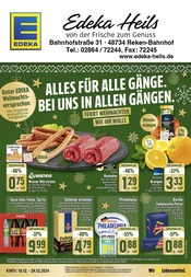 Aktueller EDEKA Discounter Prospekt in Reken und Umgebung, "Aktuelle Angebote" mit 28 Seiten, 16.12.2024 - 24.12.2024