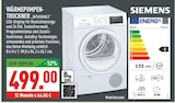 Wärmepumpentrockner WT45HVA3 im Angebot bei Marktkauf in Dortmund Wärmepumpentrockner WT45HVA3 Angebote von Siemens bei Marktkauf Dortmund für 499,00 €