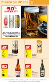Promos Bière dans le catalogue "LE MOIS MONOPOLY" de Carrefour Market Bière en promo dans le catalogue Carrefour Market à la page 6