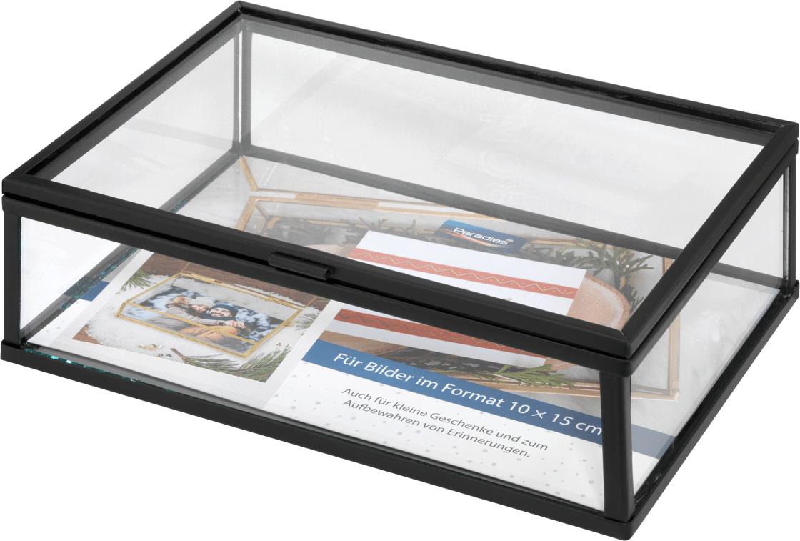 dm-drogerie markt Frose - Foto Glasbox black Foto Glasbox black Angebot bei dm-drogerie markt Frose im Prospekt Aktuelle Angebote
