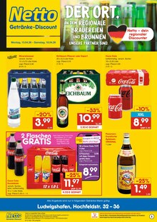 Sprite im Netto Marken-Discount Prospekt "DER ORT, AN DEM DU IMMER AUSGEZEICHNETE PREISE FINDEST." mit 2 Seiten (Mannheim)