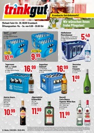 Aktueller Trinkgut Getränkemärkte Prospekt für Brandfeld: Wir wünschen Ihnen frohe Pfingsten! mit 4} Seiten, 21.05.2024 - 25.05.2024
