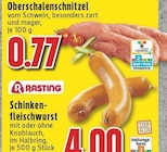 EDEKA Neukirchen-Vluyn - Oberschalenschnitzel Angebot im Prospekt Oberschalenschnitzel bei EDEKA im Neukirchen-Vluyn Prospekt für 0,77 €