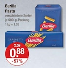Pasta im V-Markt Prospekt Pasta von Barilla im aktuellen V-Markt Prospekt für 0,88 €