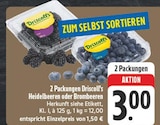 EDEKA Pegnitz - Heidelbeeren Angebot im Prospekt Heidelbeeren bei EDEKA im Pegnitz Prospekt für 3,00 €