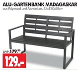 ALU-GARTENBANK MADAGASKAR im Angebot bei Wreesmann in Dessau-Roßlau ALU-GARTENBANK MADAGASKAR Angebote bei Wreesmann Dessau-Roßlau für 129,00 €
