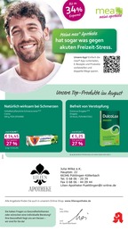 Der aktuelle mea - meine apotheke Prospekt Der aktuelle mea - meine apotheke Prospekt Unsere August-Angebote