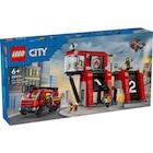 LEGO® City 60414 – La caserne et le camion de pompiers - LEGO - Carrefour à Quimper LEGO® City 60414 – La caserne et le camion de pompiers - LEGO en promo chez Carrefour Quimper à 59,99 €