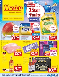 Aktueller Netto Marken-Discount Prospekt, "Aktuelle Angebote", mit Angeboten der Woche, gültig von 12.01.2026 bis 12.01.2026