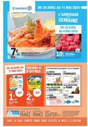 Catalogue Supermarchés E.Leclerc en cours à Perthes et alentours, L'arrivage de la semaine, 48 pages, 30/04/2024 - 11/05/2024