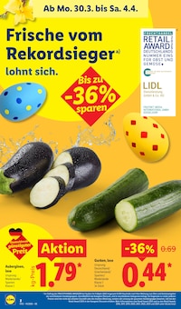 Gemüse im Lidl Prospekt "LIDL LOHNT SICH" mit 71 Seiten (Lübeck)