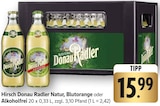 Donau Radler Natur Angebote von Hirsch bei E center Rottweil für 15,99 €