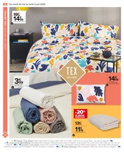 Plaid Angebote im Prospekt "Le linge de maison, c'est nous, la vie qui va avec c'est vous." von Carrefour Plaid Angebote im Prospekt "Le linge de maison, c'est nous, la vie qui va avec c'est vous." von Carrefour auf Seite 14