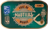 Foie de morue fumé MSC - NAUTILUS en promo chez Intermarché Hyper Mérignac à 1,20 €