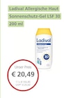 LINDA Reutlingen - Allergische Haut Sonnenschutz-Gel LSF 30 Angebot im Prospekt Allergische Haut Sonnenschutz-Gel LSF 30 bei LINDA im Reutlingen Prospekt für 20,49 €