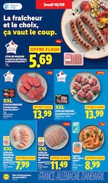 Prix et réduction Crustacés dans le prospectus Lidl en cours Offre Crustacés dans le catalogue Lidl du moment à la page 10