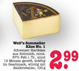 Wolf’s Sommelier Käse No. 1 Angebote bei E center Wiesbaden für 2,99 €