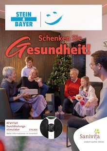 Aktueller Sanitätshaus Stein & Bayer GmbH Prospekt "Schenken Sie Gesundheit!" Seite 1 von 6 Seiten für Dillingen