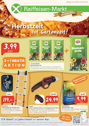 Raiffeisen Rhein-Ahr-Eifel Handelsgesellschaft mbH Prospekt für Konz mit 8 Seiten Raiffeisen Rhein-Ahr-Eifel Handelsgesellschaft mbH Prospekt für Konz: "Herbstzeit ist Gartenzeit!", 8 Seiten, 05.09.2026 - 19.09.2026