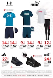 Promos Adidas dans le catalogue "LE RELAIS GAGNANT : GRANDES MARQUES ET PETITS PRIX" de Sport 2000 Adidas en promo dans le catalogue Sport 2000 à la page 3