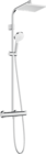 Colonne de douche thermostatique Showerpipe Waterform 230 - Hansgrohe en promo chez Castorama Colonne de douche thermostatique Showerpipe Waterform 230 - Hansgrohe dans le catalogue Castorama
