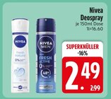 Deospray Hydration Derma Dry von Nivea im aktuellen EDEKA Prospekt für 2,49 €