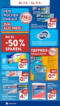 ALDI SÜD Prospekt der aktuellen Woche, gültig von 07.04.2026 bis 11.04.2026 Aktueller ALDI SÜD Prospekt "Gutes für Alle." mit 36 Seiten