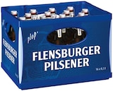Pilsener im Angebot bei REWE in Wernigerode Pilsener Angebote von Flensburger bei REWE Wernigerode für 12,49 €