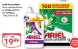 Waschmittel Angebote von Ariel bei GLOBUS Hoyerswerda für 19,99 €