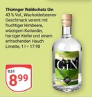 Thüringer Waldschatz Gin im Angebot bei GLOBUS in Gotha Thüringer Waldschatz Gin Angebote bei GLOBUS Gotha für 8,99 €