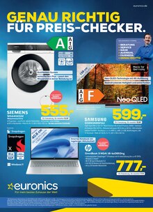 Aktueller EURONICS Prospekt für Blankenhof und Ungebung, Seiten zum blättern EURONICS Prospekt GENAU RICHTIG FÜR PREIS-CHECKER. mit Seiten in Blankenhof und Umgebung