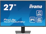 iiyama ProLite XU2792UHSU-B6 68,5cm 27" IPS LED-Monitor 4K UHD HDMI DP USB3.2 USB-C 15W DPS Slim-Line schwarz 27 Zoll Business Monitor 4 ms Reaktionszeit 60 Hz im MediaMarkt Saturn Prospekt iiyama ProLite XU2792UHSU-B6 68,5cm 27" IPS LED-Monitor 4K UHD HDMI DP USB3.2 USB-C 15W DPS Slim-Line schwarz 27 Zoll Business Monitor 4 ms Reaktionszeit 60 Hz von IIYAMA im aktuellen MediaMarkt Saturn Prospekt für 254,99 €