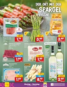 Spargel im Netto Marken-Discount Prospekt "Aktuelle Angebote" mit 69 Seiten (Mönchengladbach)