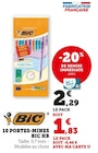 Super U Floirac - Promo 10 portes-mines HB Promo 10 portes-mines HB à 1,83 € dans le catalogue Super U à Floirac