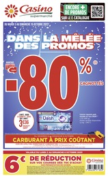 Catalogue Casino Supermarchés à Colombes "DANS LA MÊLÉE DES PROMOS", 39 pages, 03/10/2023 - 15/10/2023 Prospectus Casino Supermarchés à Colombes "DANS LA MÊLÉE DES PROMOS", 39 pages, 03/10/2023 - 15/10/2023