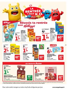 Promotion Petit-déjeuner dans le prospectus Auchan Hypermarché, valable du 25/08/2026 au 06/09/2026 Promo Petit-déjeuner dans le catalogue Auchan Hypermarché du moment à la page 13