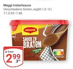 Instantsauce im Angebot bei GLOBUS in Homburg Instantsauce Angebote von Maggi bei GLOBUS Homburg für 2,99 €