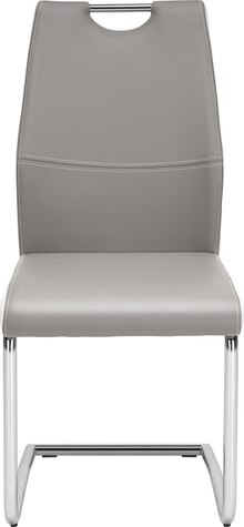 SCHWINGSTUHL Lederlook Chromfarben, Grau, Weiß bei XXXLutz Möbelhäuser in Dortmund SCHWINGSTUHL Lederlook Chromfarben, Grau, Weiß im Angebot bei XXXLutz Möbelhäuser Dortmund für 29,90 €