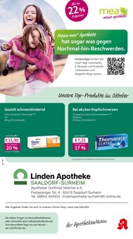 Aktueller mea - meine apotheke Prospekt für Freilassing und Ungebung, Seiten zum blättern mea - meine apotheke Prospekt Unsere Oktober-Angebote mit Seiten in Freilassing und Umgebung