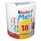 - - KINDER MAXI - Carrefour Market à Levallois-Perret - - KINDER MAXI en promo chez Carrefour Market Levallois-Perret à 5,19 €
