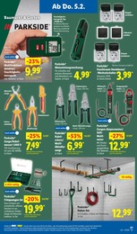 Lidl Zangen Set im Prospekt 