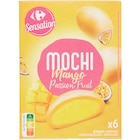 Mochis glacés - CARREFOUR SENSATION - Carrefour à Antibes Mochis glacés - CARREFOUR SENSATION en promo chez Carrefour Antibes à 3,89 €