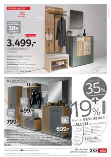 Garderobe Angebot im XXXLutz Prospekt, gültig von 19.09.2026 bis 02.10.2026 Garderobe Angebot im aktuellen XXXLutz Prospekt auf Seite 23