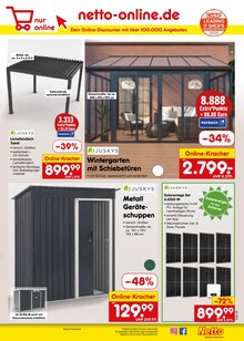 Gartenmöbel im aktuellen Netto Marken-Discount Prospekt (Freiburg (Breisgau)) Gartenmöbel im Netto Marken-Discount Prospekt "Aktuelle Angebote" mit 59 Seiten (Freiburg (Breisgau))