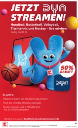 Streaming im Kaufland Prospekt "Hier bin ich richtig" auf Seite 59